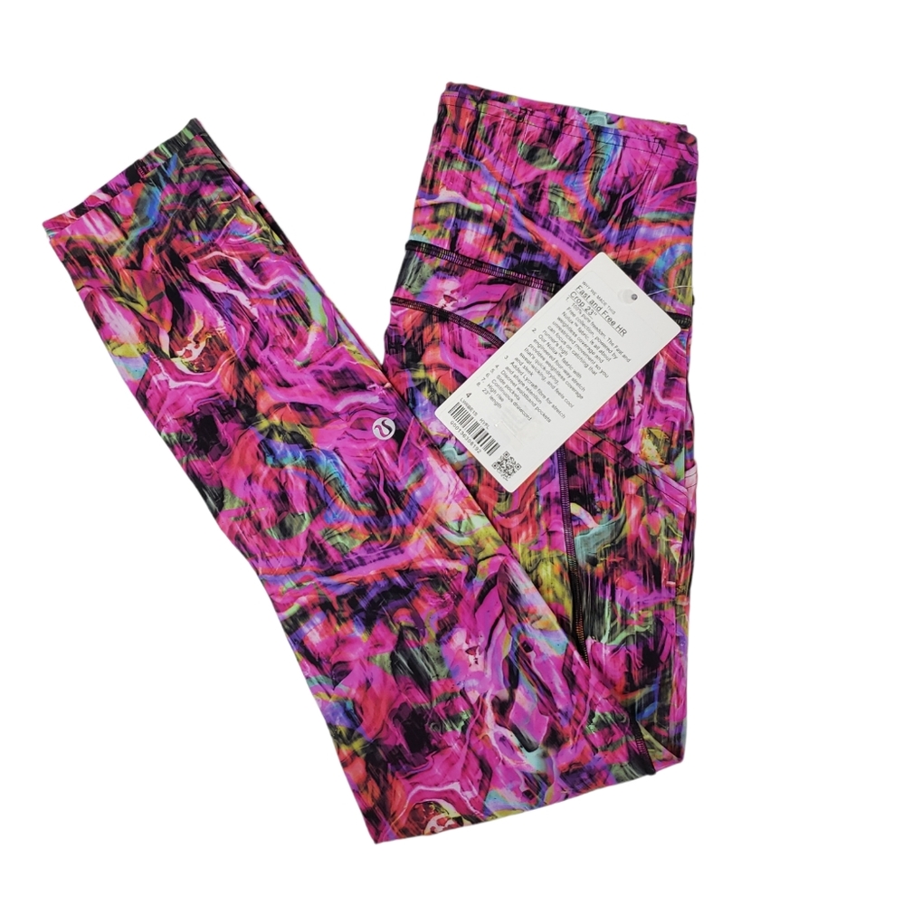 Lululemon Fast and Free High-Rise Crop 23" Non-Reflective